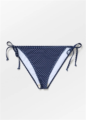 Polka dot baila bikini tanga Navy Blue Becksøndergaard 